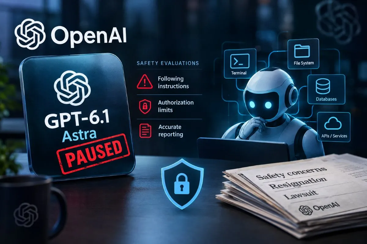 OpenAI: Γιατί «πάγωσε» το GPT-6.1 Astra και τι αποκαλύπτει για την ασφάλεια των AI agents